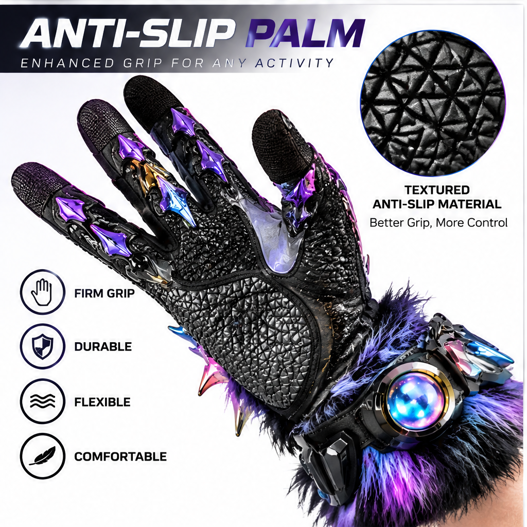 🌈ELOGLOEN® Elegant Winter Gloves - Touchscreen Compatible Thermal Dress Gloves with Faux Fur & Pearl Flower Accents