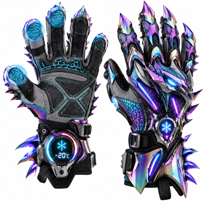 🎁ELOGLOEN® Heated Winter Gloves - Rechargeable Electric Thermal Ski Gloves with 3 Heating Levels & Touchscreen Compatible